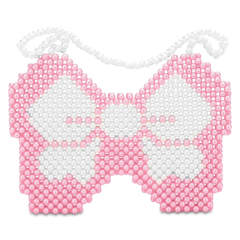 BOW BEADED BAG
