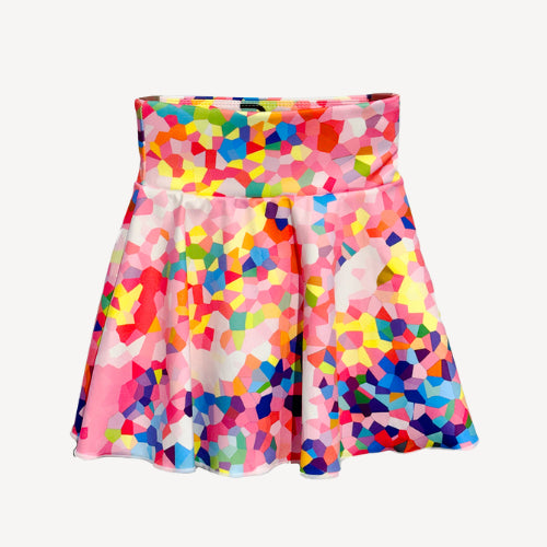 PINK CONFETTI SKORT