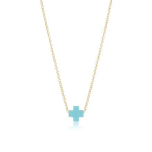 Load image into Gallery viewer, CROSS NECKLACE- MINT