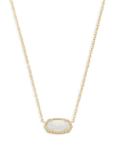 ELISA NECKLACE- WHITE OPAL