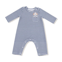 Load image into Gallery viewer, PUPPY ROMPER - BLUE