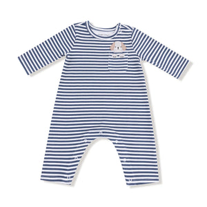 PUPPY ROMPER - BLUE