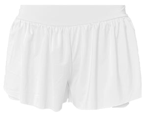 FLOWY SHORT- WHITE