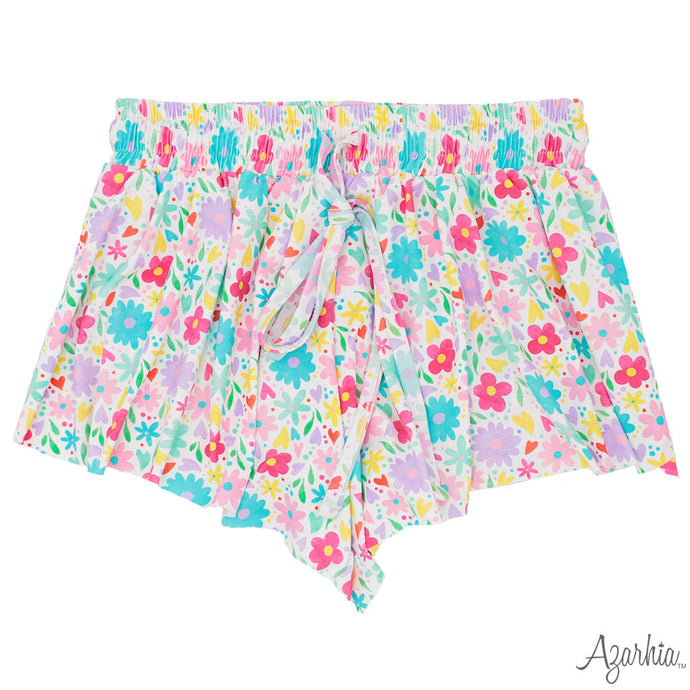 FLOWY SHORT- EASTER FLORAL