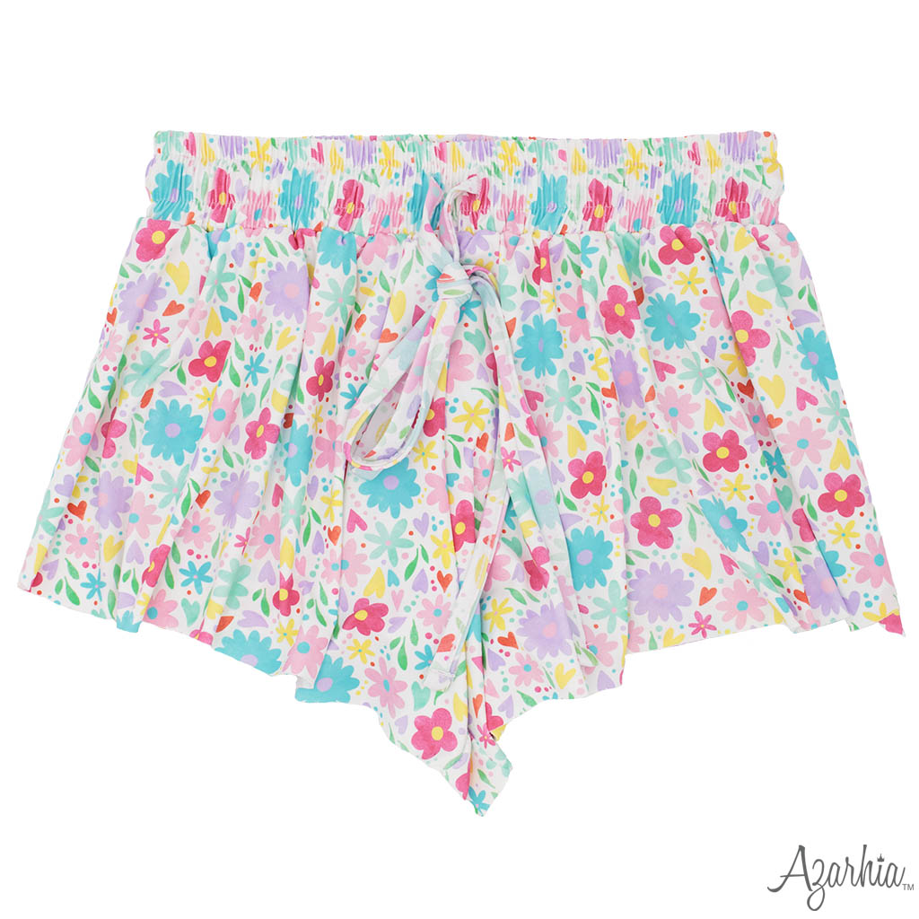 FLOWY SHORT- EASTER FLORAL
