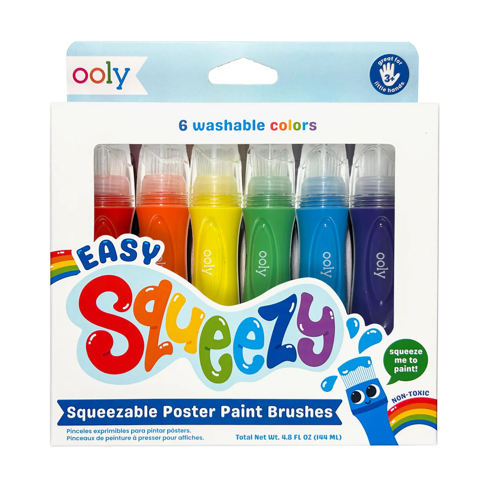 EASY SQUEEZY PAINT BRUSHES