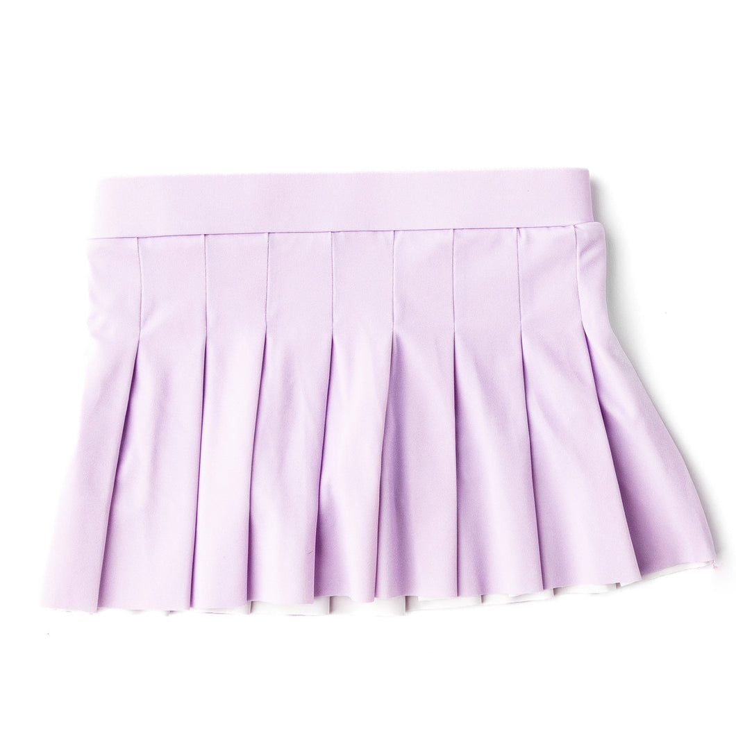 ACTIVE PLEATED SKIRT- PURPLE