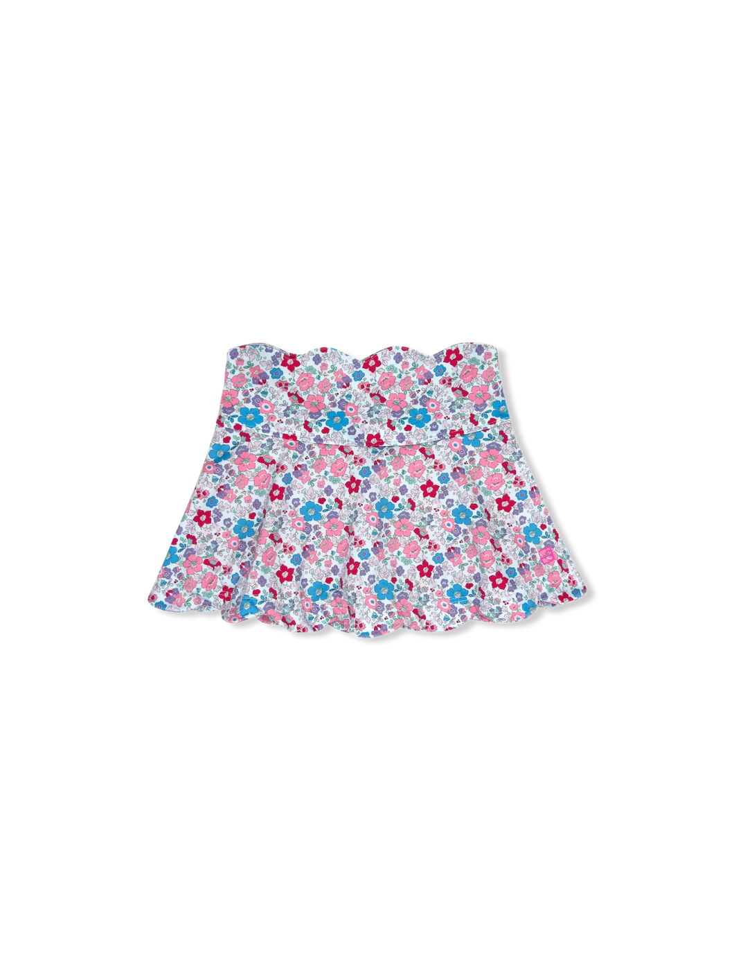 ZOE SCALLOP SKIRT- BLOOMBERRY