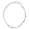 FLOWER, HEART, PEARL NECKLACE