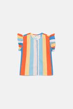 Load image into Gallery viewer, COLORFUL STRIPES BLOUSE