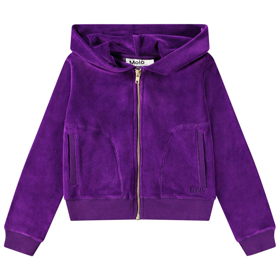 MILLA ZIP- WARM PURPLE