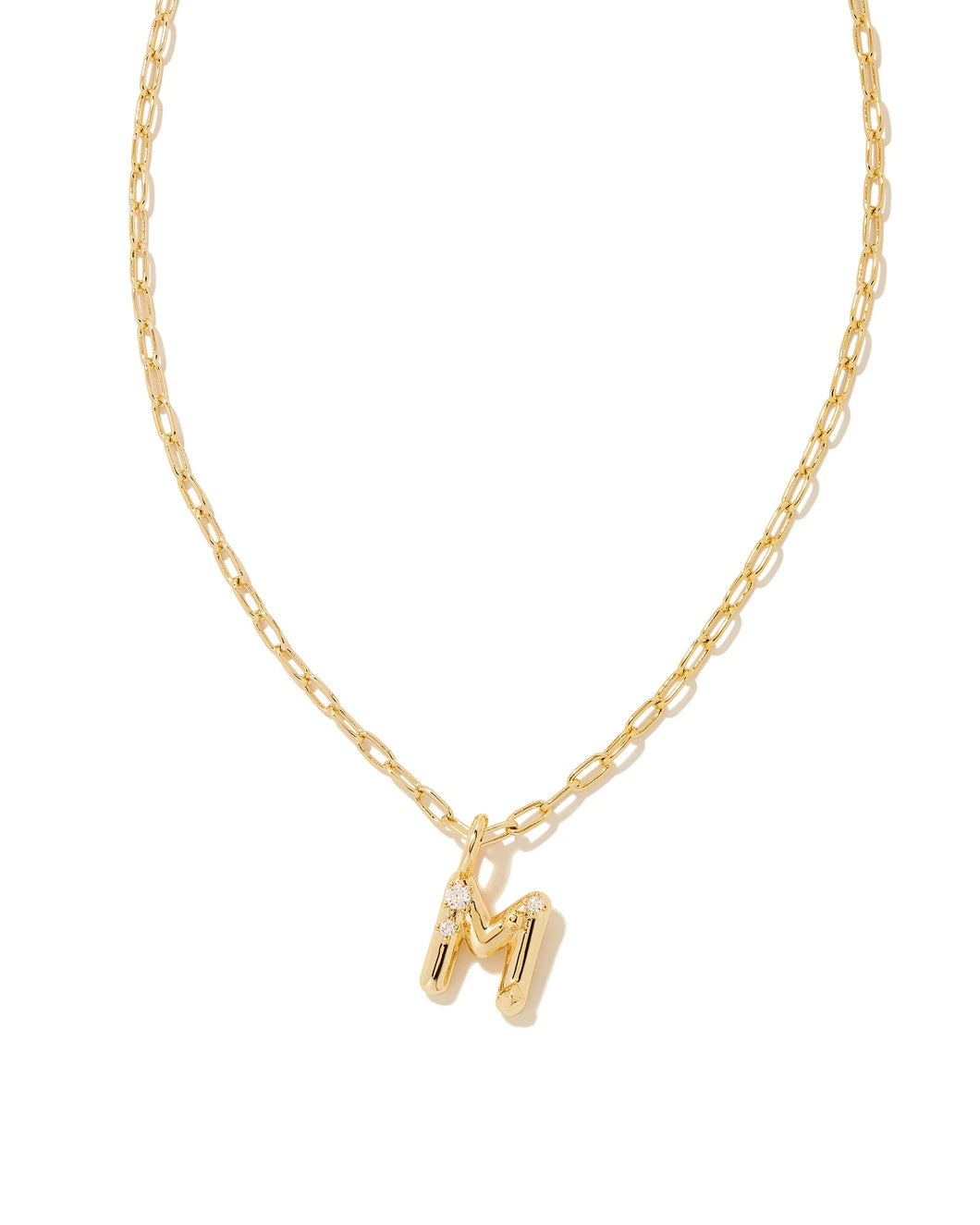 LETTER M NECKLACE