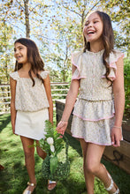 Load image into Gallery viewer, POSIE TOP- CREAM DITSY