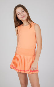 PLEATED SKORT SET- DESERT FLOWER