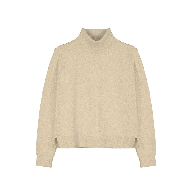 BASIC TURTLENECK- SESAME