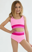 Load image into Gallery viewer, PINK COLORBLOCK BIKINI