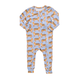 TIGERS BAMBOO ROMPER