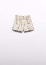 Load image into Gallery viewer, CHECKERED TWEED SHORTS