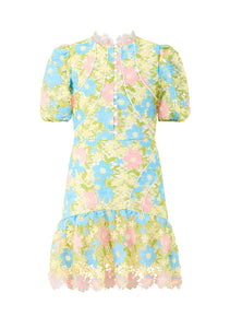 ELLISON EMBROIDERED MINI DRESS