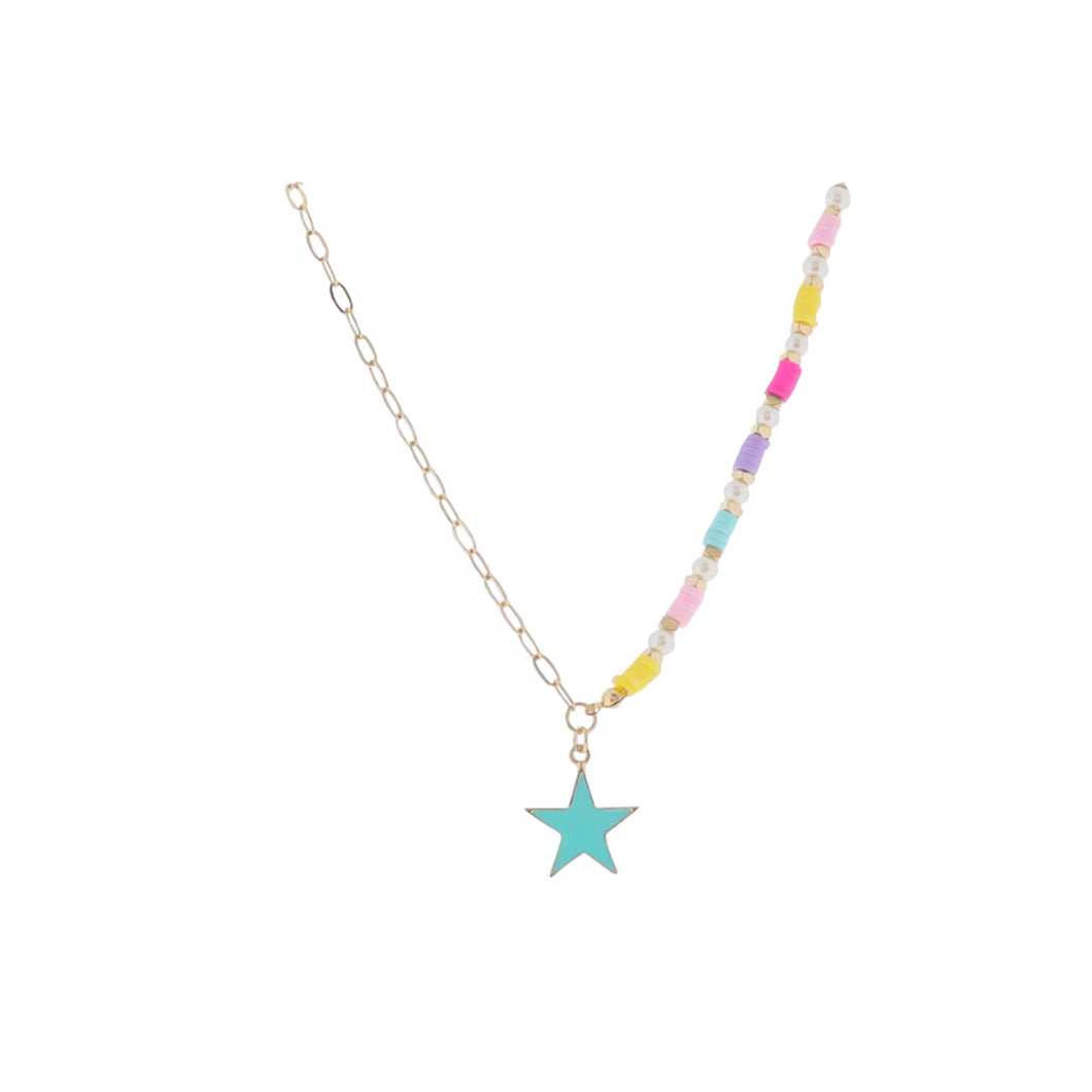 SPLIT NECKLACE- STAR