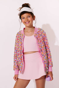 CONFETTI SHIMMER BOMBER