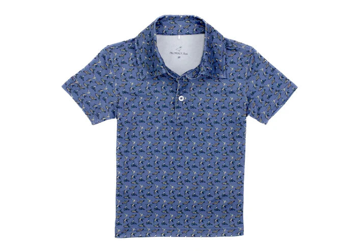 INLET POLO- FLOCK
