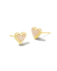 ARI STUDS- IRIDESCENT DRUSY