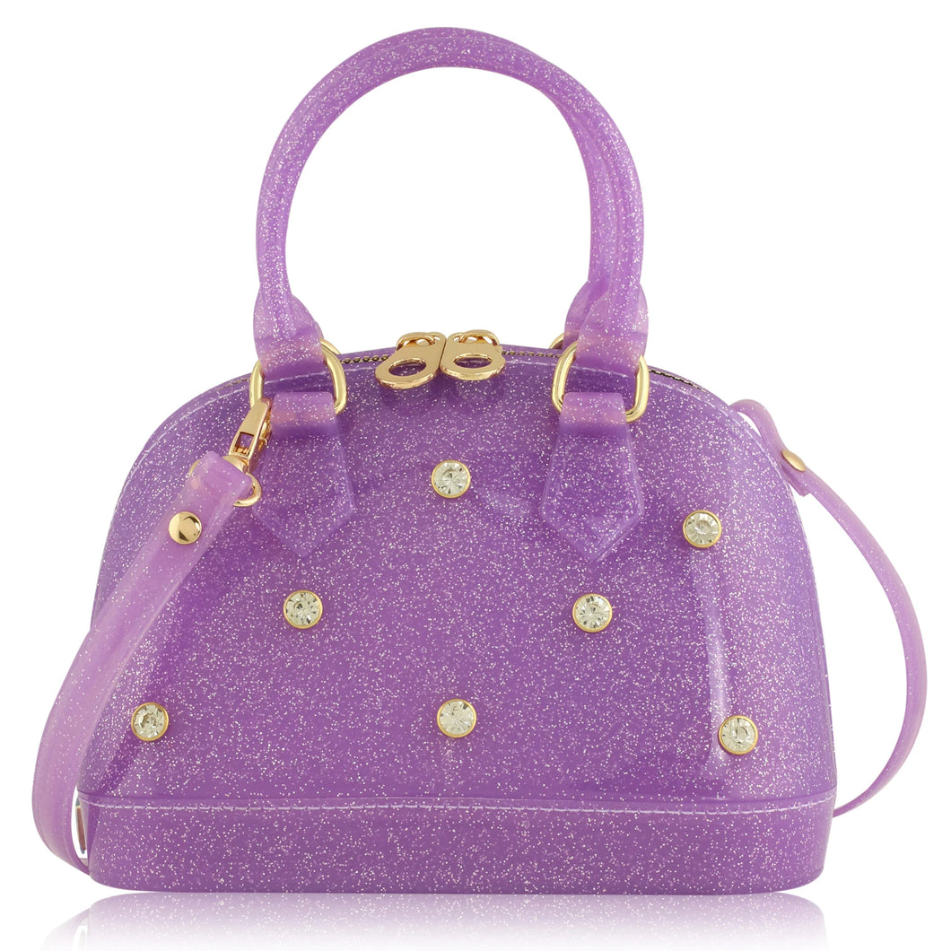 CATE BAG- PURPLE SPARKLE
