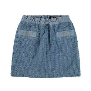 BENTE SKIRT- BOUCLE BLUE
