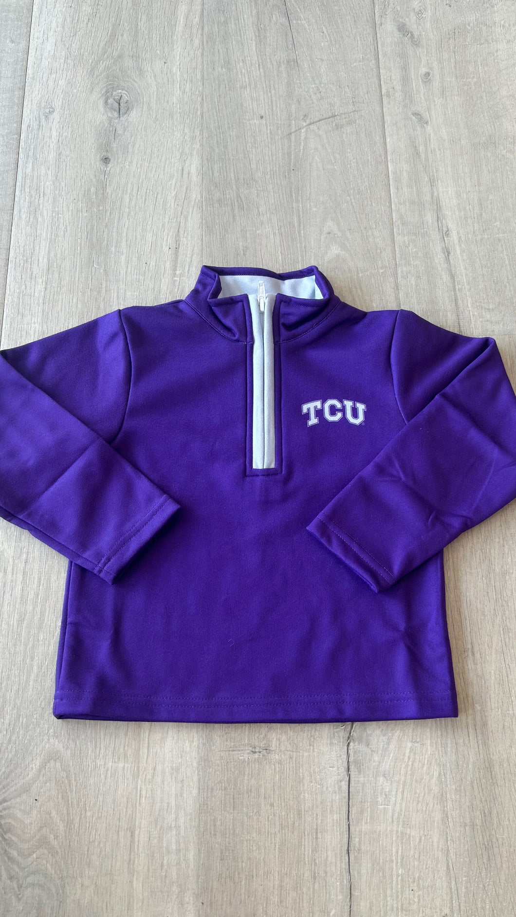 FLEECE QUARTER ZIP- TCU