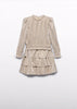 PLEATED SKIRT SET - OAT