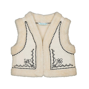 SHERPA VEST- CREAM