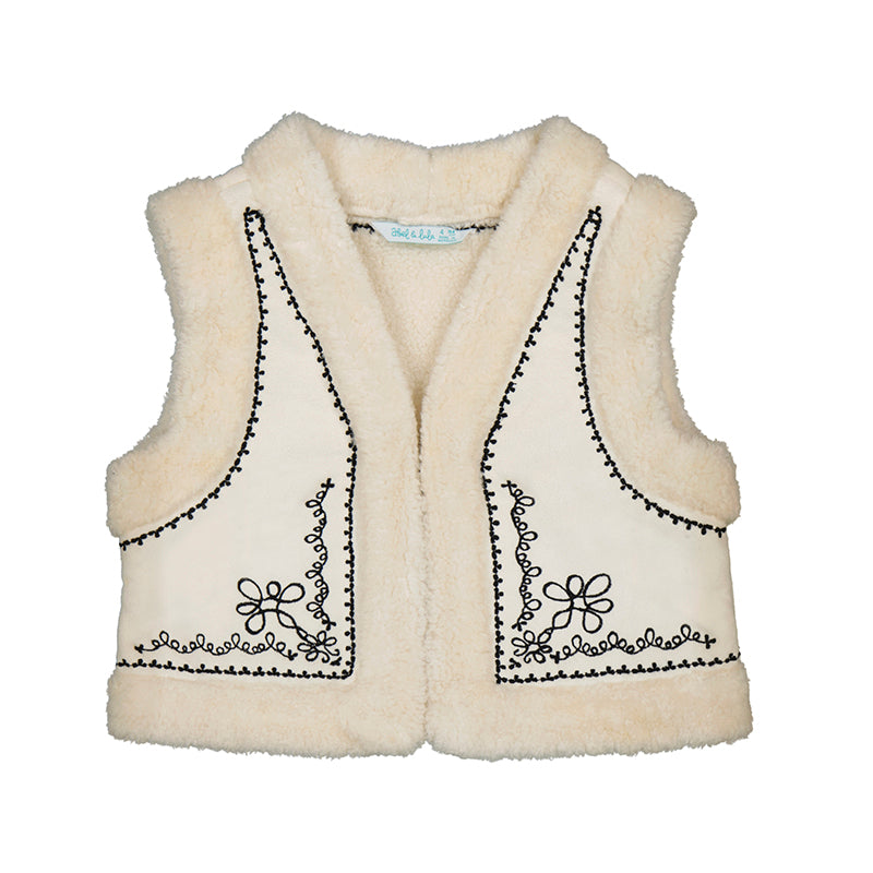 SHERPA VEST- CREAM