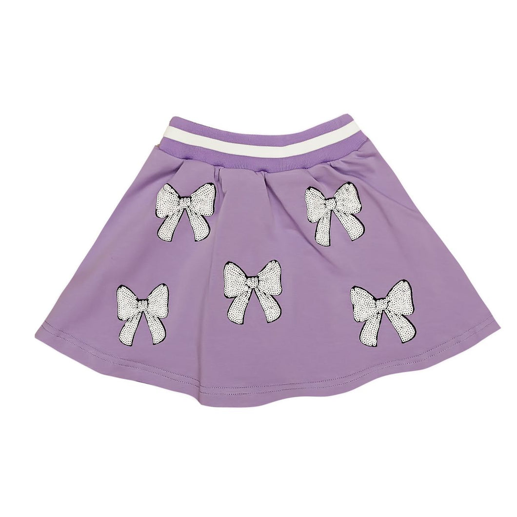 BOW SKIRT - LAVENDER