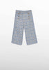 Plaid Culotte Pants