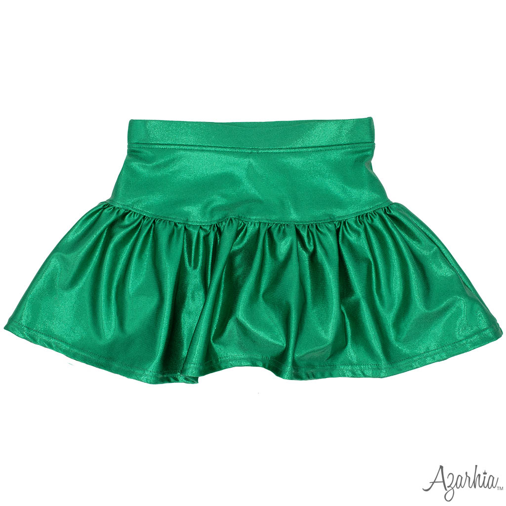 SHIMMER SKORT- GREEN