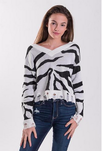 ZEBRA SWEATER