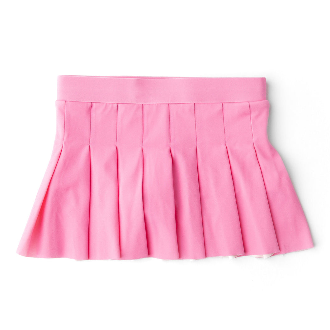 ACTIVE PLEATED SKIRT- HOT PINK