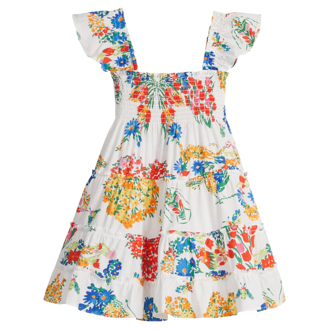 TWIRL DRESS- VINTAGE FLORAL