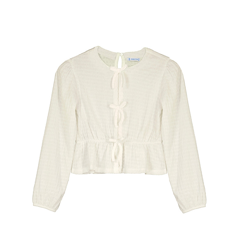 MALLORY TIE FRONT TOP