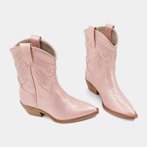 ZAHARA BOOT- ROSE GOLD