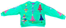 Load image into Gallery viewer, HOLIDAY TREES SWEATSHIRT