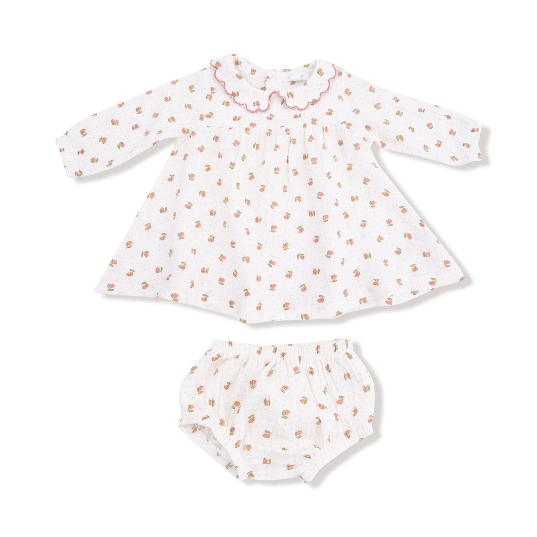 PETITE POINTE FLEUR DRESS