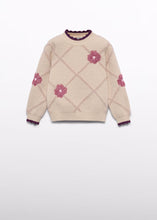 Load image into Gallery viewer, DIAMOND FLOWER SWEATER