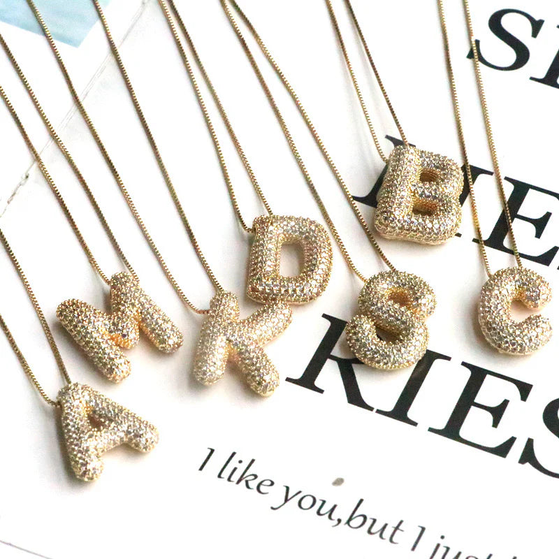 JEWEL BUBBLE NECKLACE - E