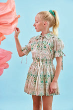 Load image into Gallery viewer, MAYFAIR TOP- PINK TRELLIS