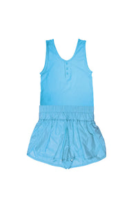RUNNING ROMPER- TURQUOISE