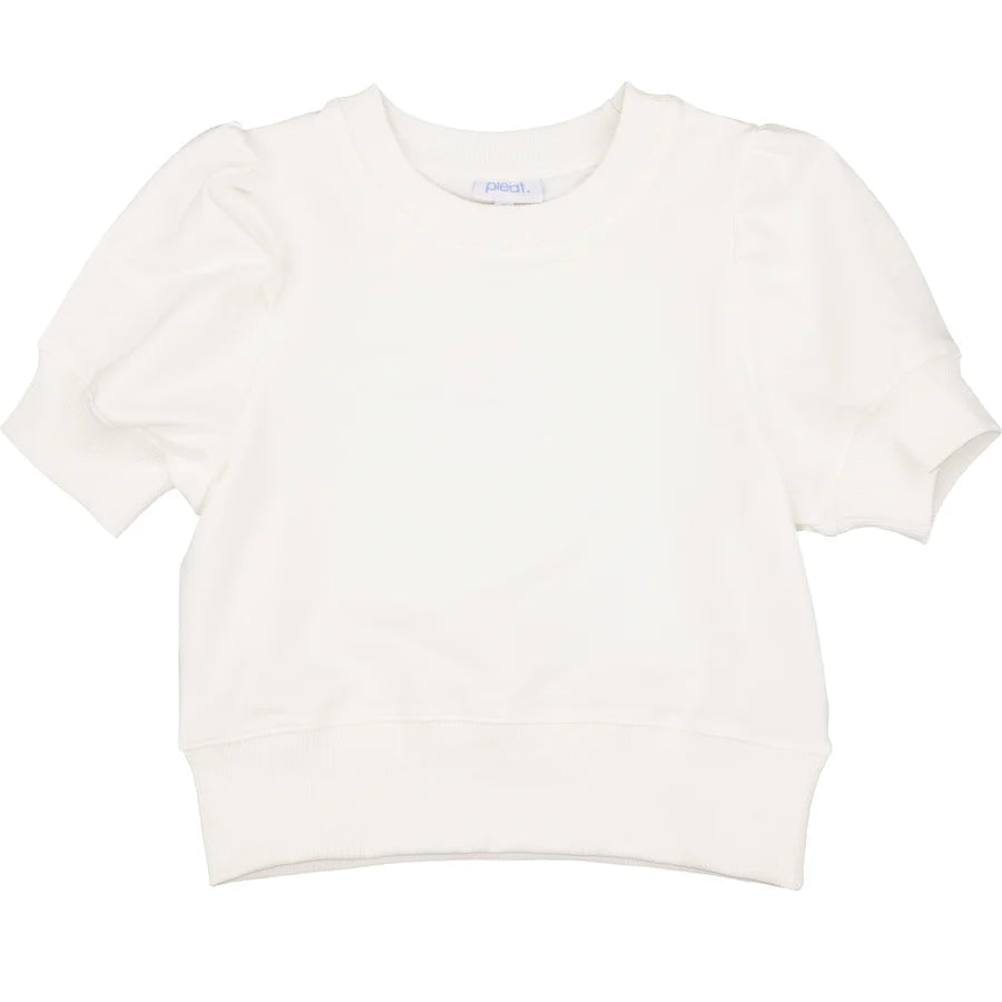 RILEY SWEATSHIRT- WHITE