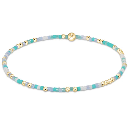 W HOPE BRACELET- TEAL