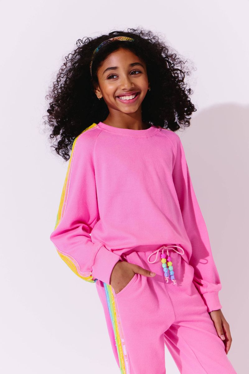 SEQUIN SET - PINK RAINBOW